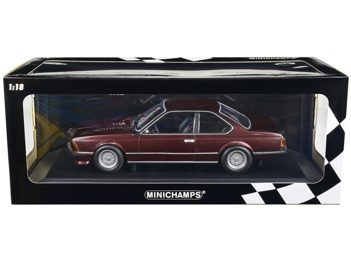 Minichamps 1982 BMW 635 CSi Red 1/18 Diecast Model Car