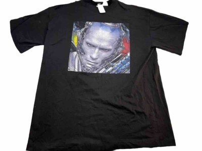 Vintage 1997 Mr. Freeze Iceman Batman & Robin Movie Promo T-Shirt DC Size XL New