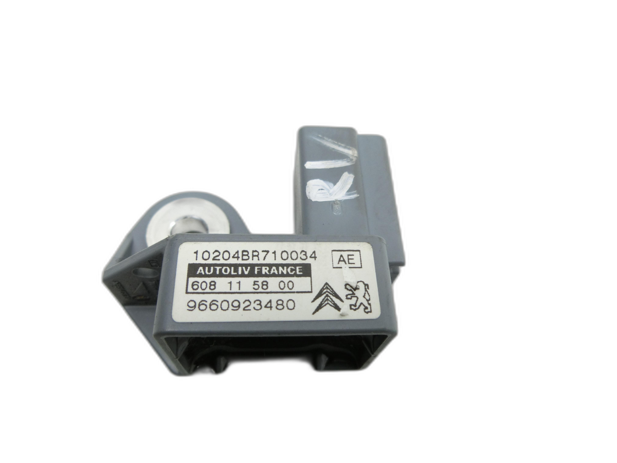 Peugeot 308 I CC T7 07-11 Sensor Airbag Crashsensor Airbagsensor Rechts Vorne  - Bild 1