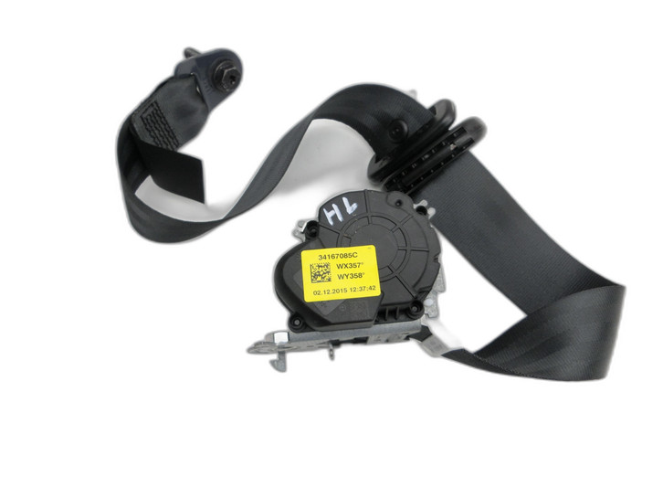 Renault Twingo III BCM 14-19 5T Gurt Sicherheitsgurt Links Hinten  - Bild 1