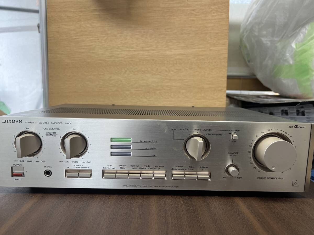 Luxman L 400 Integrated Amplifier Amplifier 63W+63W(8Ω