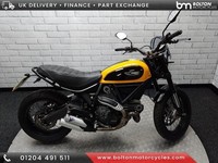 Ducati Scrambler Classic Motorcycle Orange