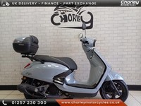 SYM FUGUE 125cc LEARNER LEGAL COMMUTER WITH FREE TOP BOX