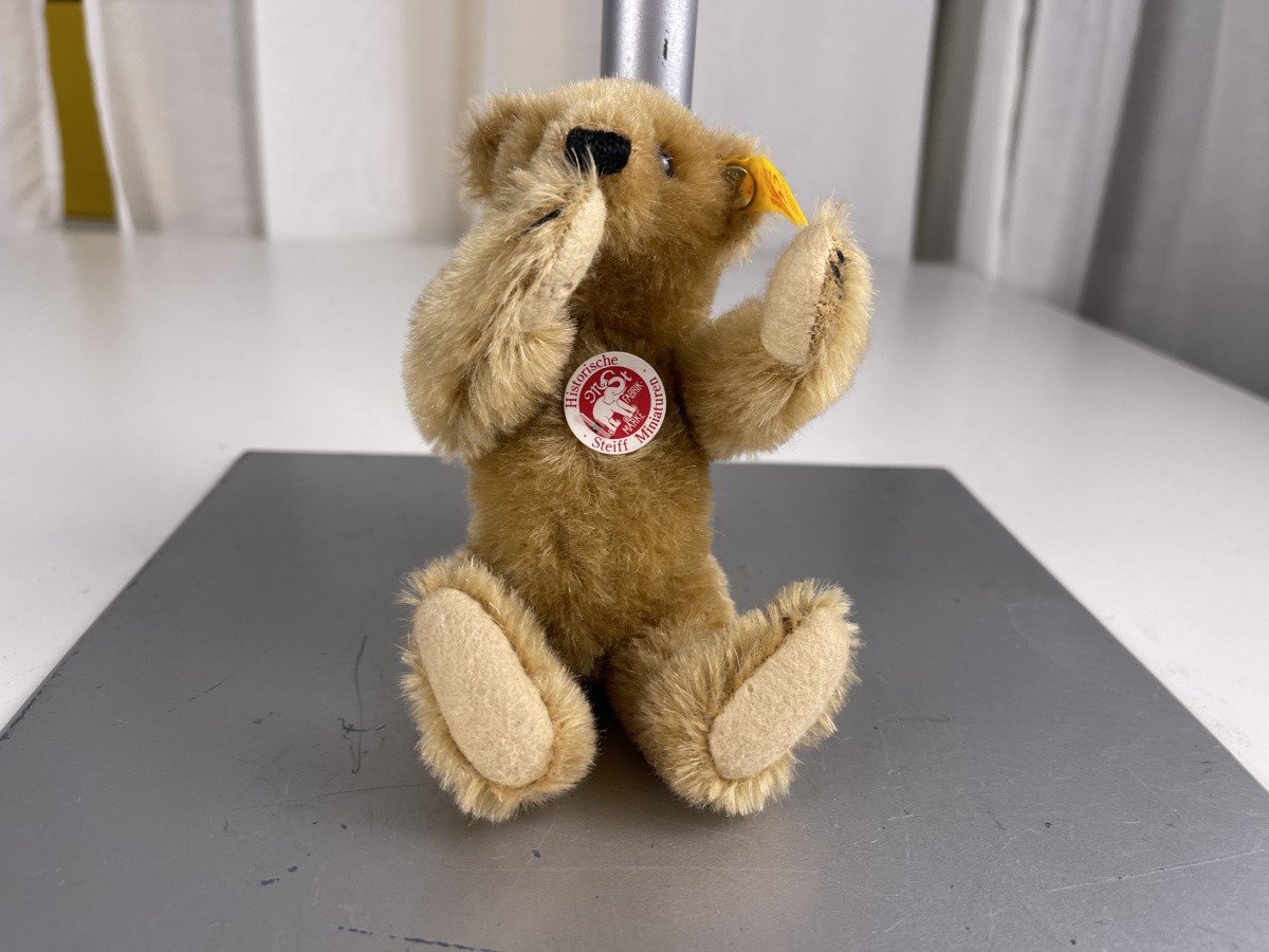 Steiff Tier TeddyBär 029073 Cinnamon Bär 16 cm. Top Zustand | eBay
