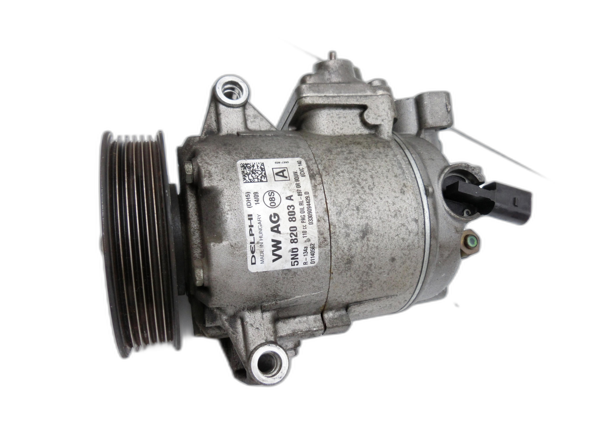 VW Golf Plus 5M 08-14 TDI 1,6 66KW Klimakompressor Klima Kompressor - Bild 1