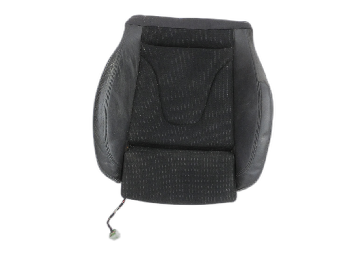 Audi A4 8K B8 QU 08-11 Kombi Sitzbezug Sitzpolster für Beifahrersitz Rechts Vorne Soul Schwarz  - Bild 1