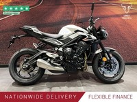 2025 Triumph Street Triple 765 R, White, Unregistered, In Stock