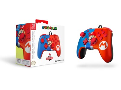 Nintendo Switch PDP Mario Wired Controller & Wired Headset