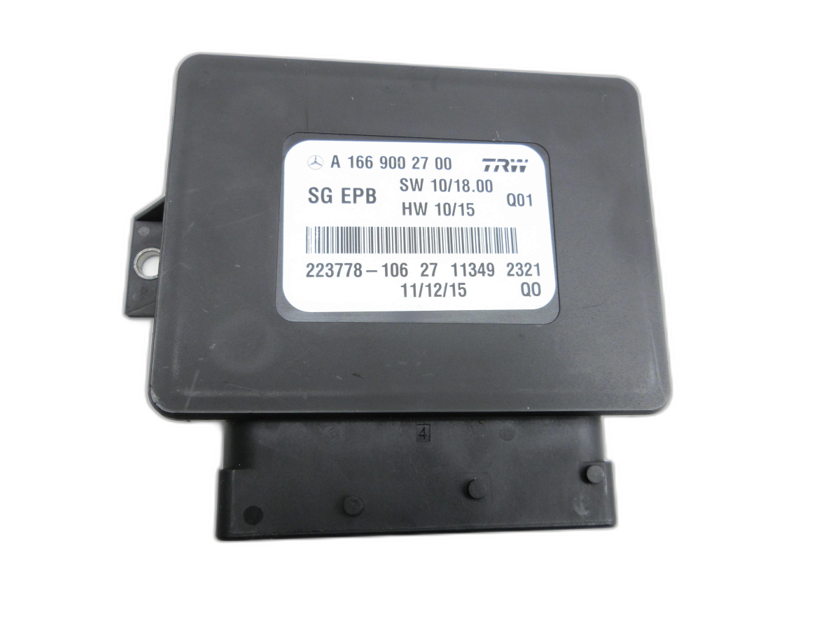 Centralina / Apparecchio controllo per elettronici Freno di stazionamento Mercedes W166 ML 350 11-15 - Bild 1