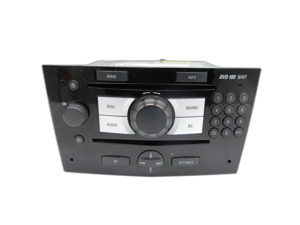 Opel Corsa D 06-10 Navigation Autoradio DVD 100 Navi Delphi Grundig  - Bild 1