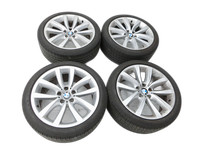 BMW F11 525d 10-14 4 x Kompletträder Aluminiumfelge Sommerreifen 245/40R19 5X120 BMW F11 525d 10-14 04.04.2013... Vorschau 1