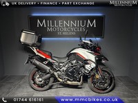 2023 BENELLI 702X ADVENTURE BIKE FITTED WITH TOP BOX AND EXHAUST
