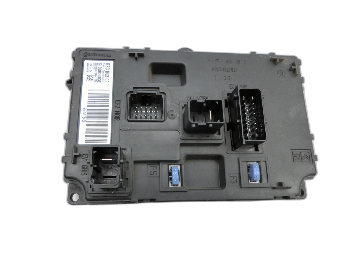 Centralina / Apparecchio controllo ECU modulo BSC per Citroen C4 Grand Picasso 06-10 - Bild 1