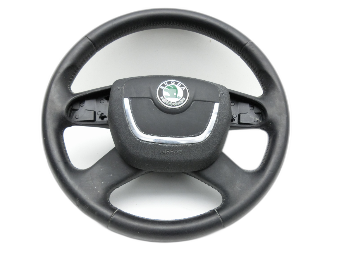 Skoda Superb II 3T 08-13 Lenkrad Airbaglenkrad  - Bild 1