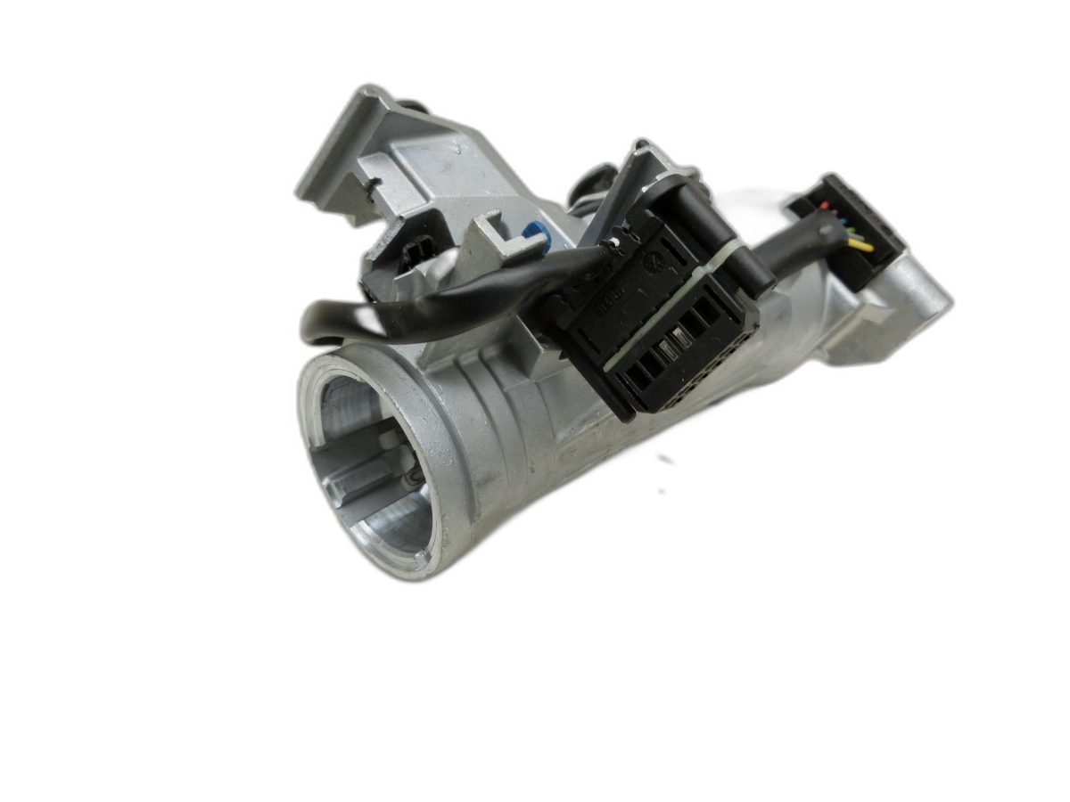 Audi A3 8P 04-08 TDI 1,9 77KW Wegfahrsperre Mechanisch Zündschlossgehäuse Lenkschloss mit Zündanlassschalter  - Bild 1