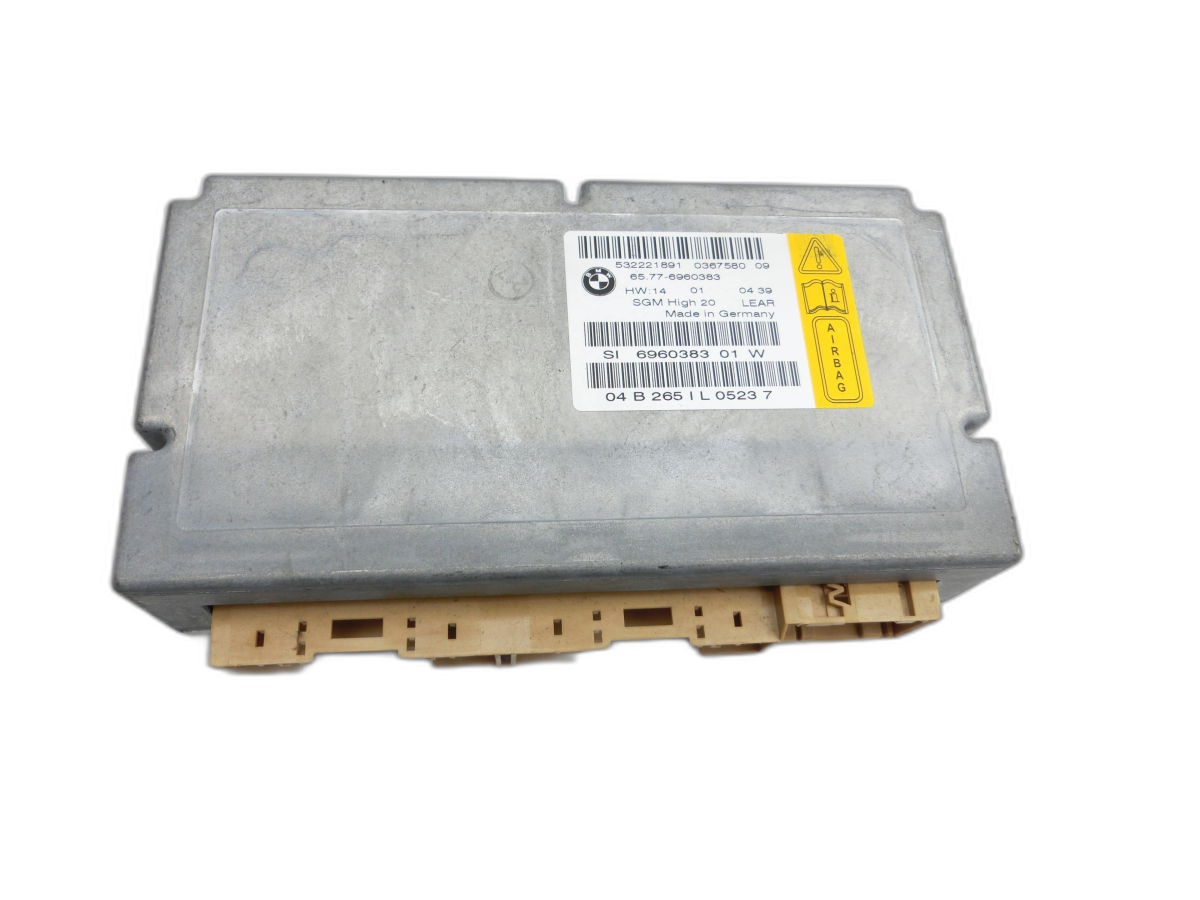 BMW E61 530d 04-07 Airbag Steuergerät Airbagsteuergerät SGM High 20  - Bild 1
