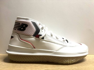New Balance 9000 Color White Red width D BB9000A1 Sneaker with Box Men Us7
