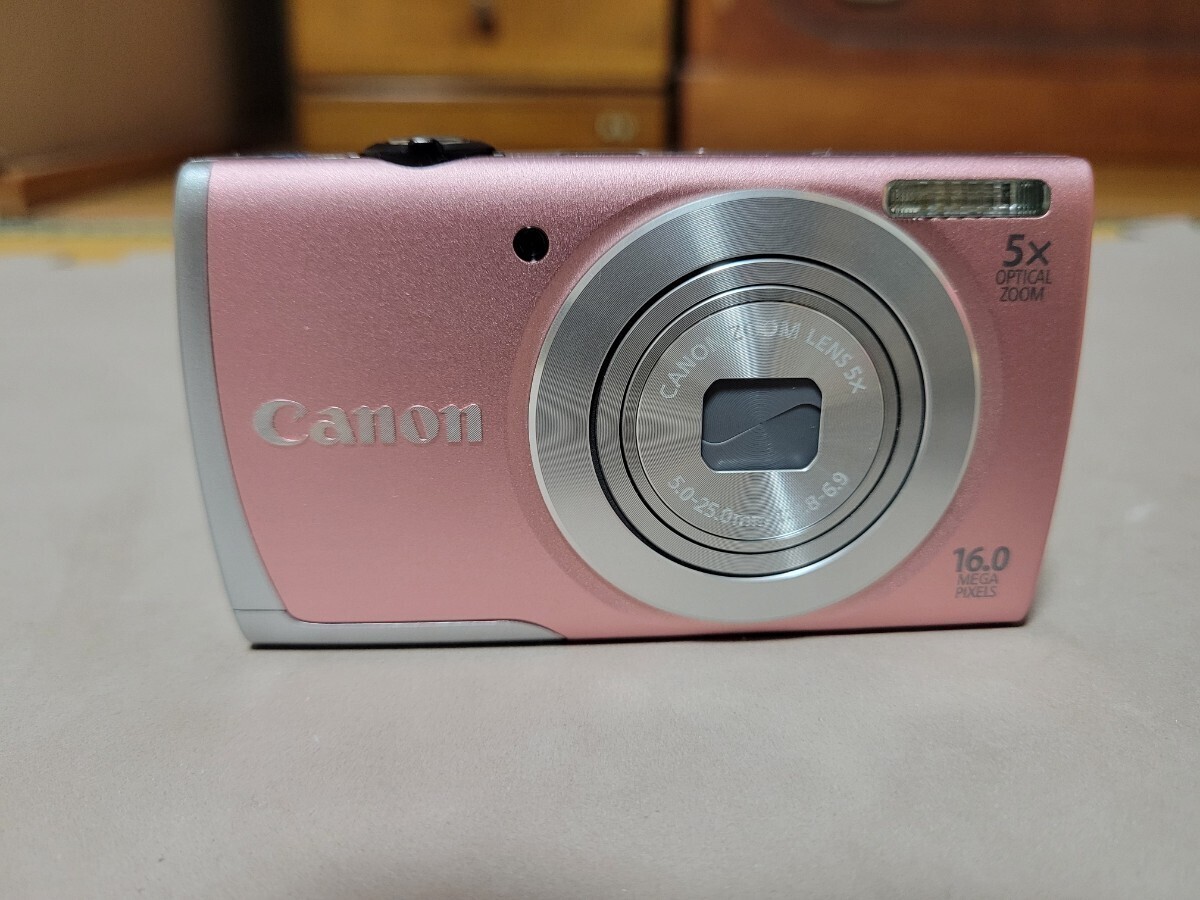 Canon PowerShot A2600 ピンク 光学5倍ズーム Mint] Canon PowerShot A2600 Pink 16.0MP Digital camera 5x