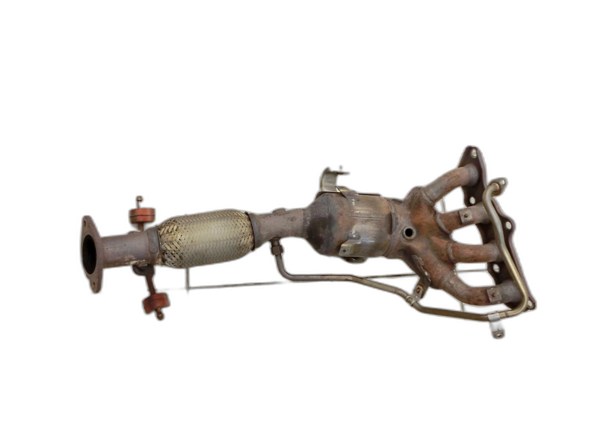 Mazda 3 BL 09-13 1,6 16V 77KW Katalysator Kat Vorkat mit Abgaskrümmer und Flexrohr  - Bild 1