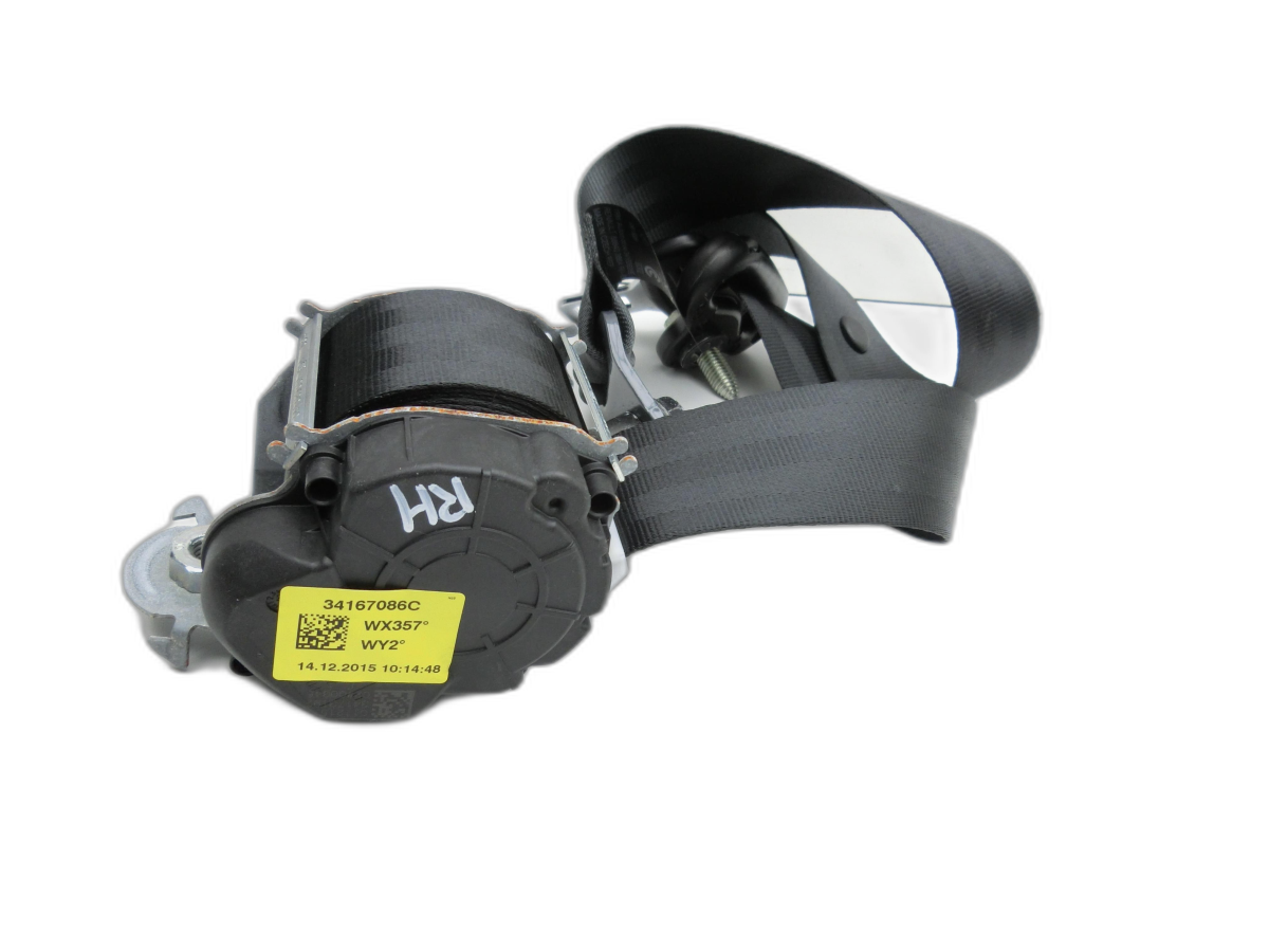 Belt Safety Right Rear for Renault Twingo III BCM 14-19 - Bild 1