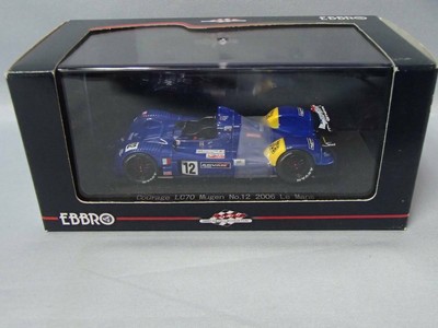 Ebbro 1/43 Collage Lc70 Mugen 12 Le Man 2006 Dark Blue 43824