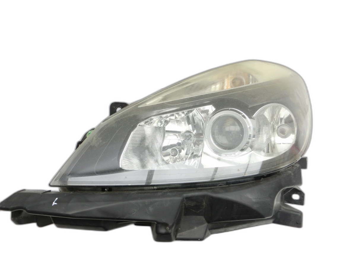 Renault Clio III 3P 09-12 Halogen Scheinwerfer Frontscheinwerfer Links  - Bild 1