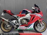 2018 Honda CBR1000 rr Sp1j red Akrapovic sports motorbike ohlins