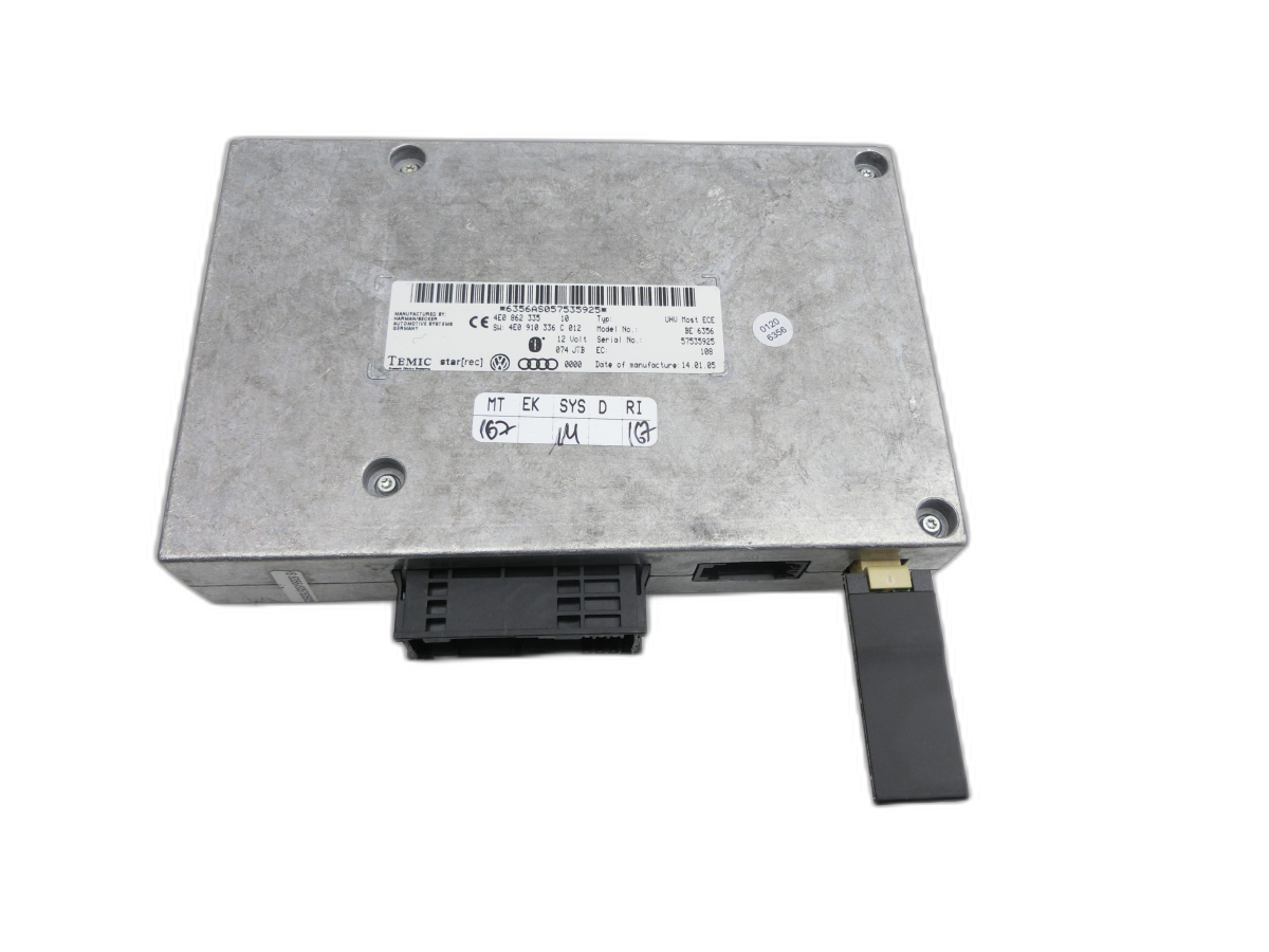 Bluetooth Interface box Control Unit BE6356 for Audi A8 D3 4E qu 02-05 - Bild 1