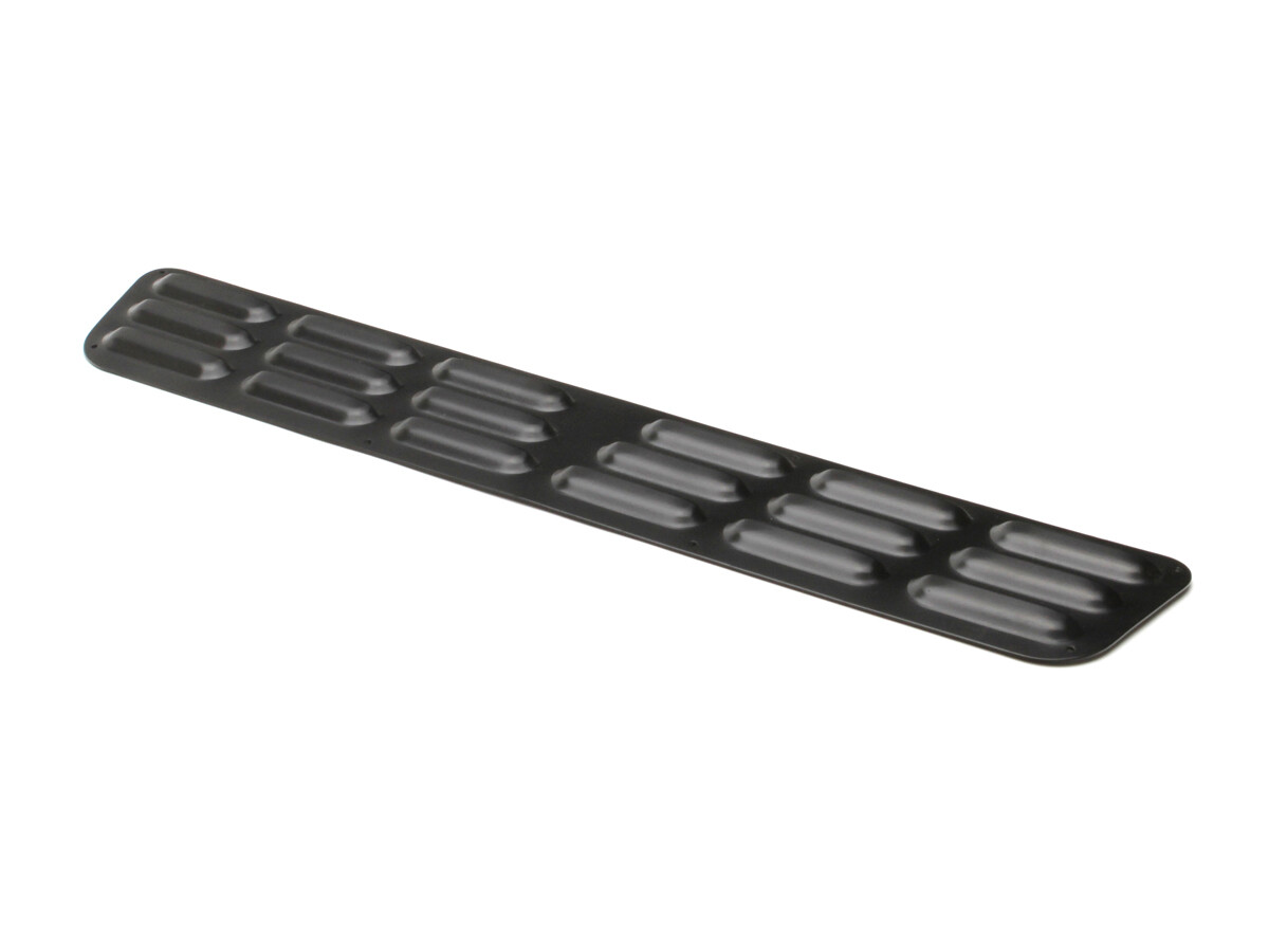 GenRight Off Road LVR-1011 Black Long Front Only Hood Louver Vent Set Jeep  - Picture 1 of 2
