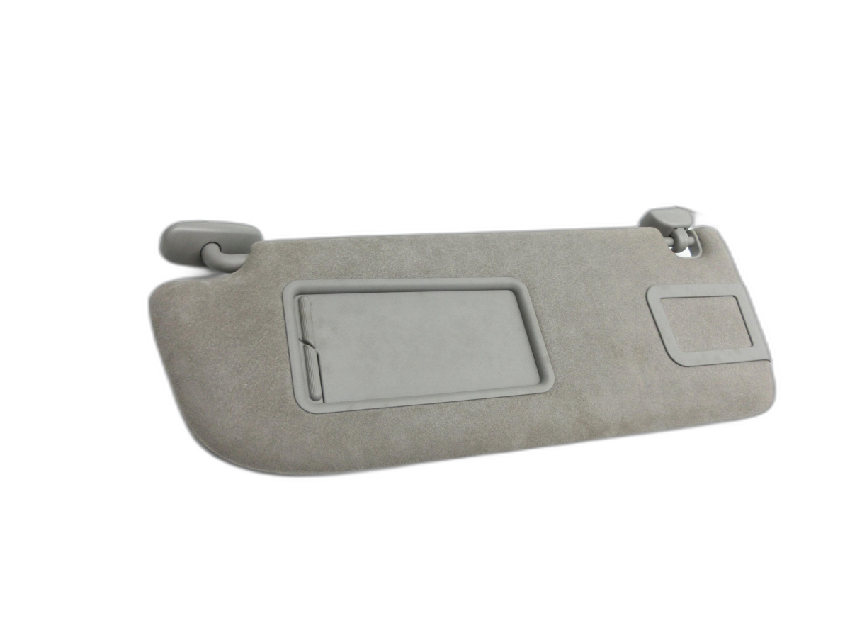 Audi A8 4E D3 05-07 Sonnenblende Links für Fahrer Platin Alcantara  - Bild 1