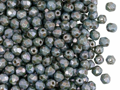 CHOOSE COLOR! 600pcs 4mm Round Faceted Fire-Polished Beads Czech Glass