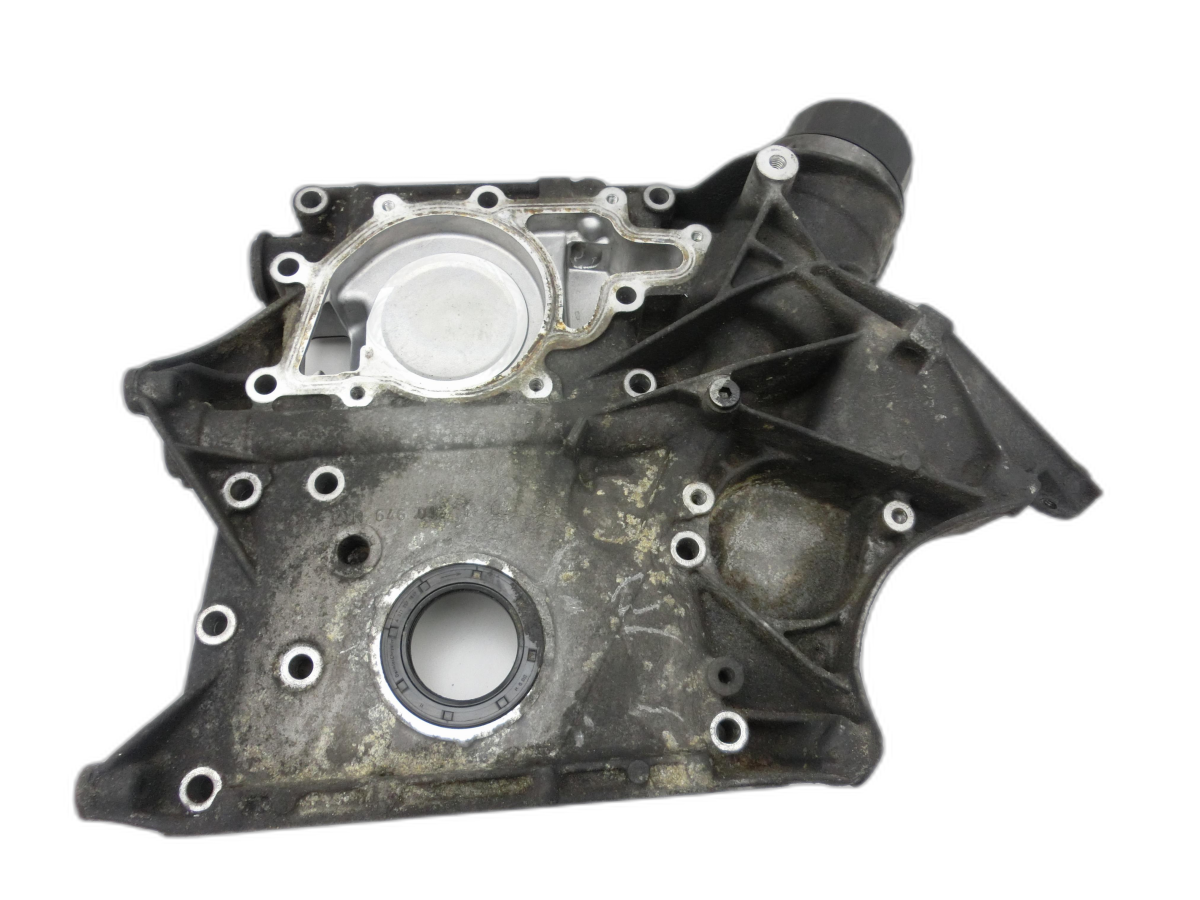 Mercedes S204 W204 C200 08-11 CDI 2,2 100KW 646.811 Ölfiltergehäuse Gehäuse Halter für Ölfilter  - Bild 1