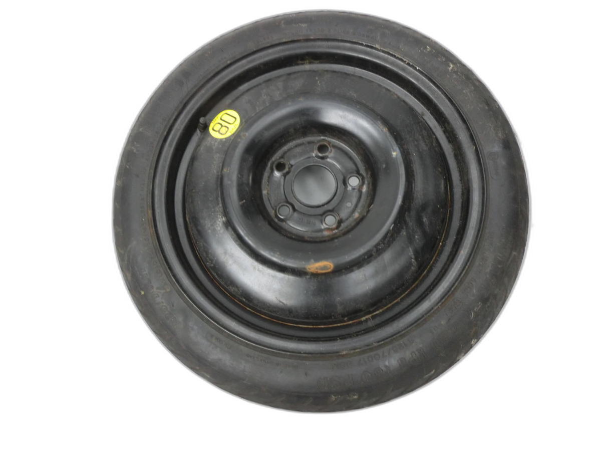 Toyota Auris E15 06-10 1 x Komplettrad Ersatzrad Stahlfelge Sommerreifen 125/70R17 5X1  - Bild 1