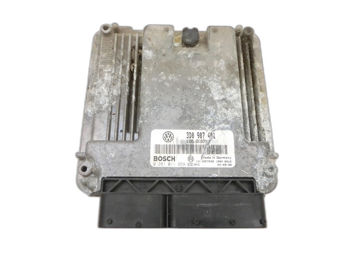 Appareil de commande ECU pour MOTEUR Unité du VW Phaeton 3D 01-07 - Bild 1
