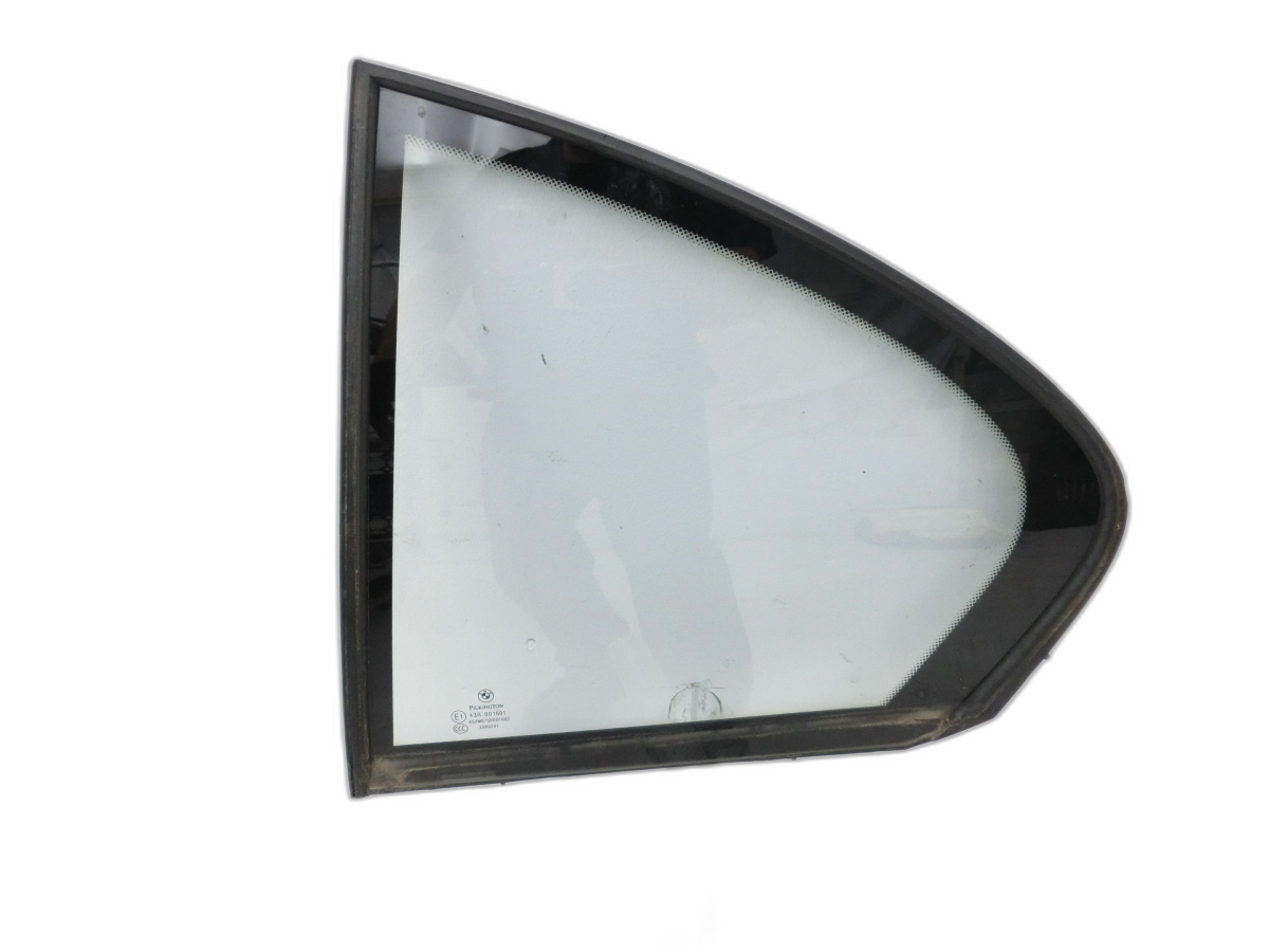 BMW E65 740i 05-08  Kurz LH Dreieck Seitenscheibe VSG Scheibe Links Hinten  - Bild 1