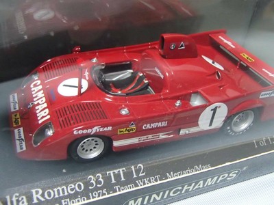 Mini Champs 1/43 Alfa Romeo 33 Tt 12 11975 400751201