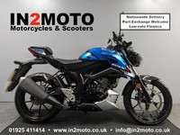 2023 (23) Suzuki GSX-S 125 RLXM3 in Blue with 4,262 miles