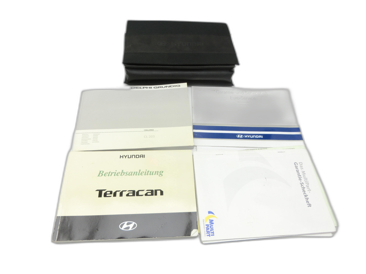 Hyundai Terracan 04-06 Serviceheft Betriebsanleitung Anleitung Bordmappe  - Bild 1