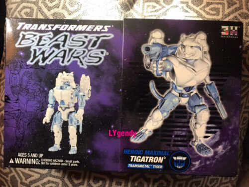 Deformation Beast Wars 2001 Botcon Exclusive MIB Tigatron Transmetal  Complete