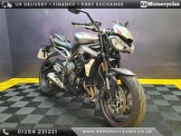 TRIUMPH STREET TRIPLE 765 R, 2022, only 678 miles