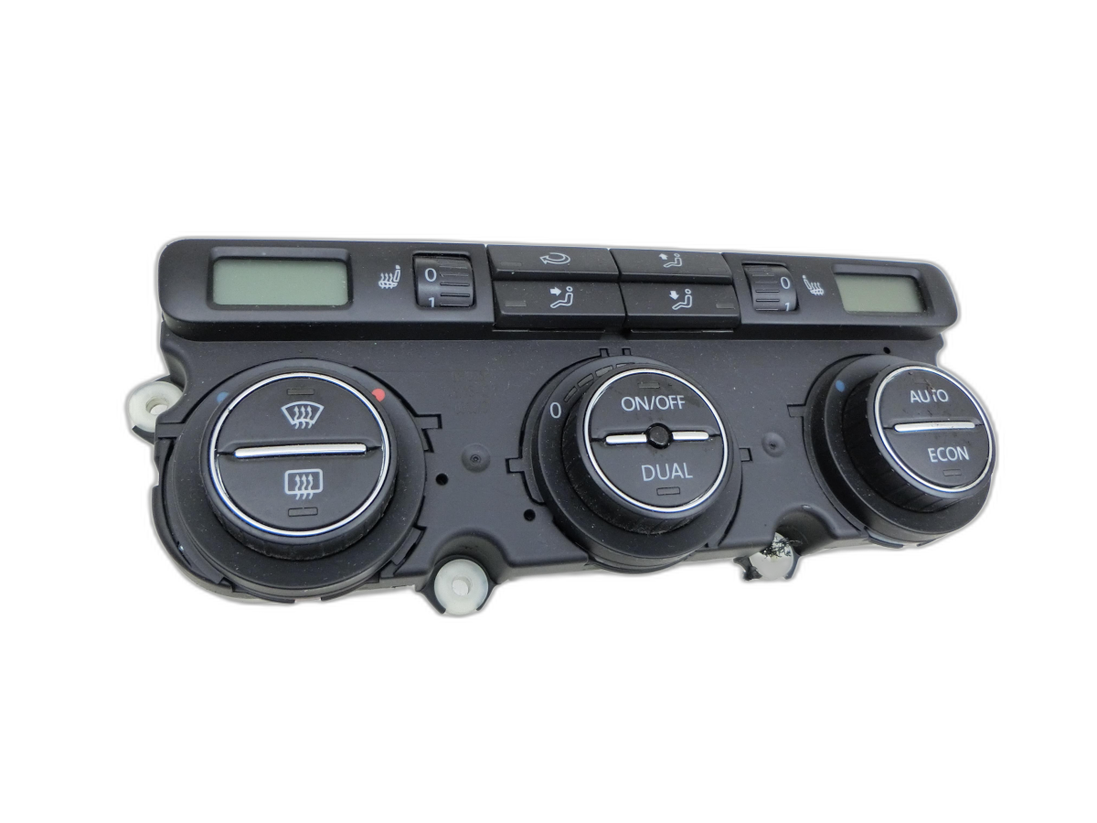 unidad de operación Elemento mando Calefacción Panel Control clima con asiento Regulador para VW Passat 3C B6 05-10 - Bild 1