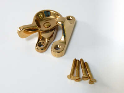 Solid Brass Window Sash Lock / Latch Multiple Finishes Available