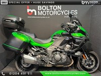 Kawasaki KLZ1000 GT Motorcycle Green 6178 miles