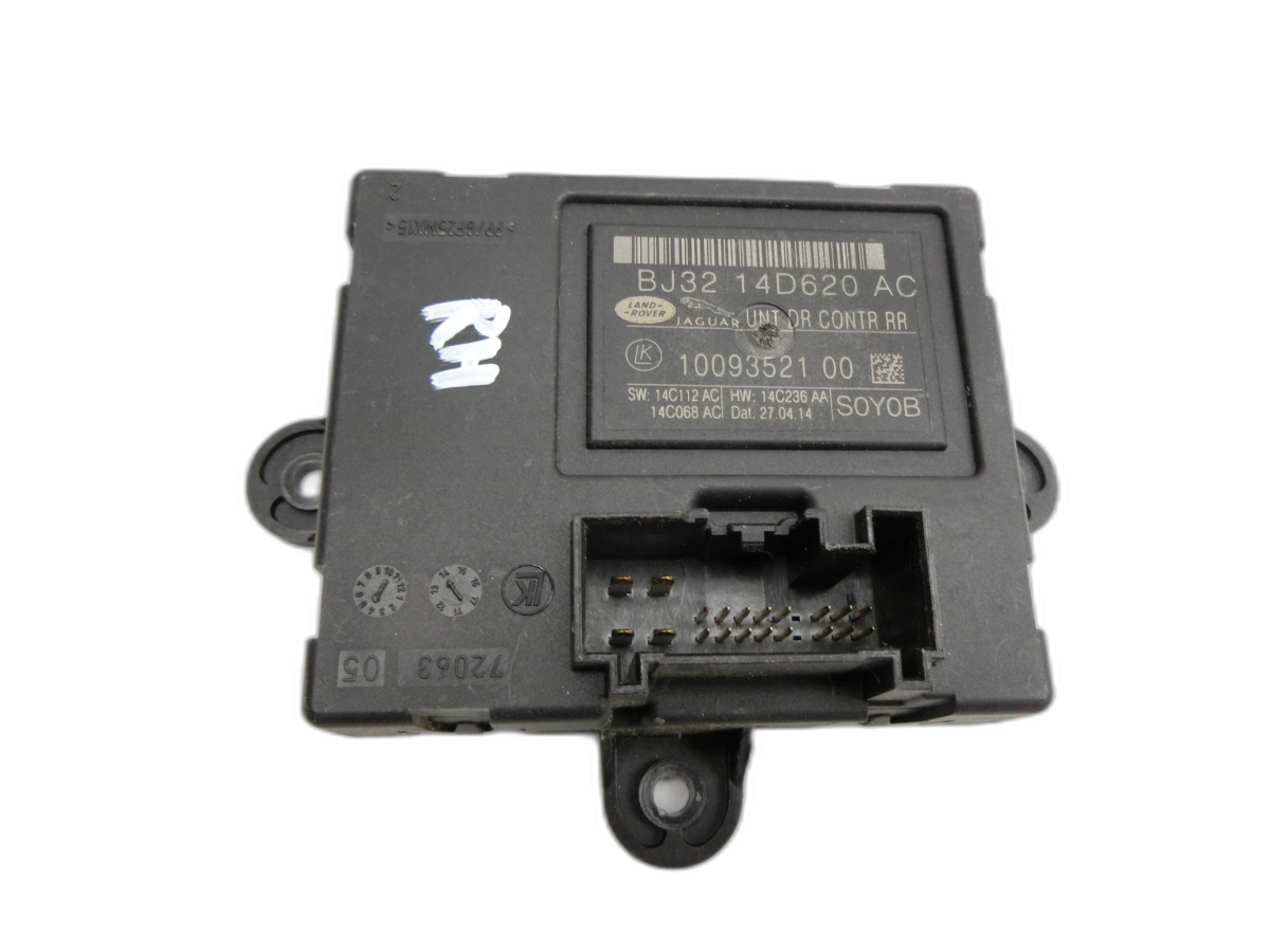 Jaguar XF X250 11-15 Steuergerät ECU Modul Türsteuergerät Rechts Hinten  - Bild 1