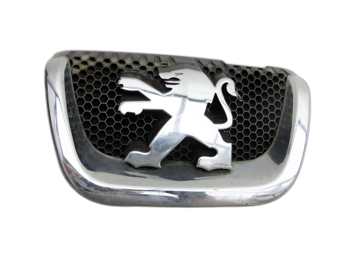 Emblema Logotipo cromo parrilla refrigerador parilla para Peugeot 407 6E 04-08 - Bild 1