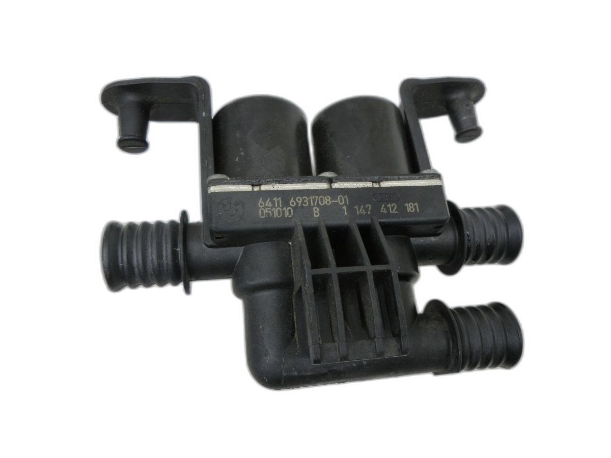 BMW 5er 530XD E61 03-07 3,0D 170KW Wasserventil Heizungsventil Ventil Heizung  - Bild 1