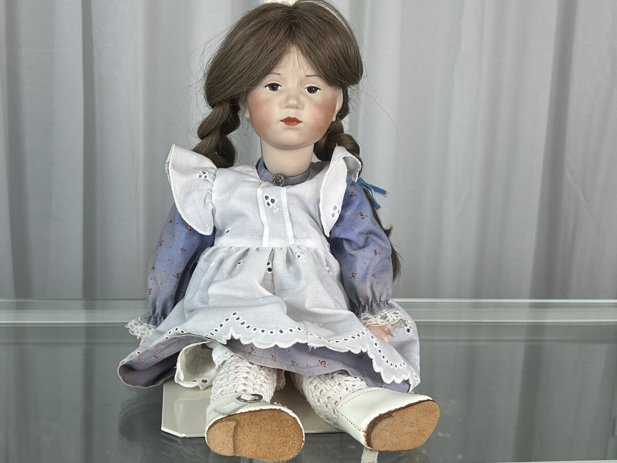 Porcelain Head Doll 40 cm. Condition see Photos | eBay