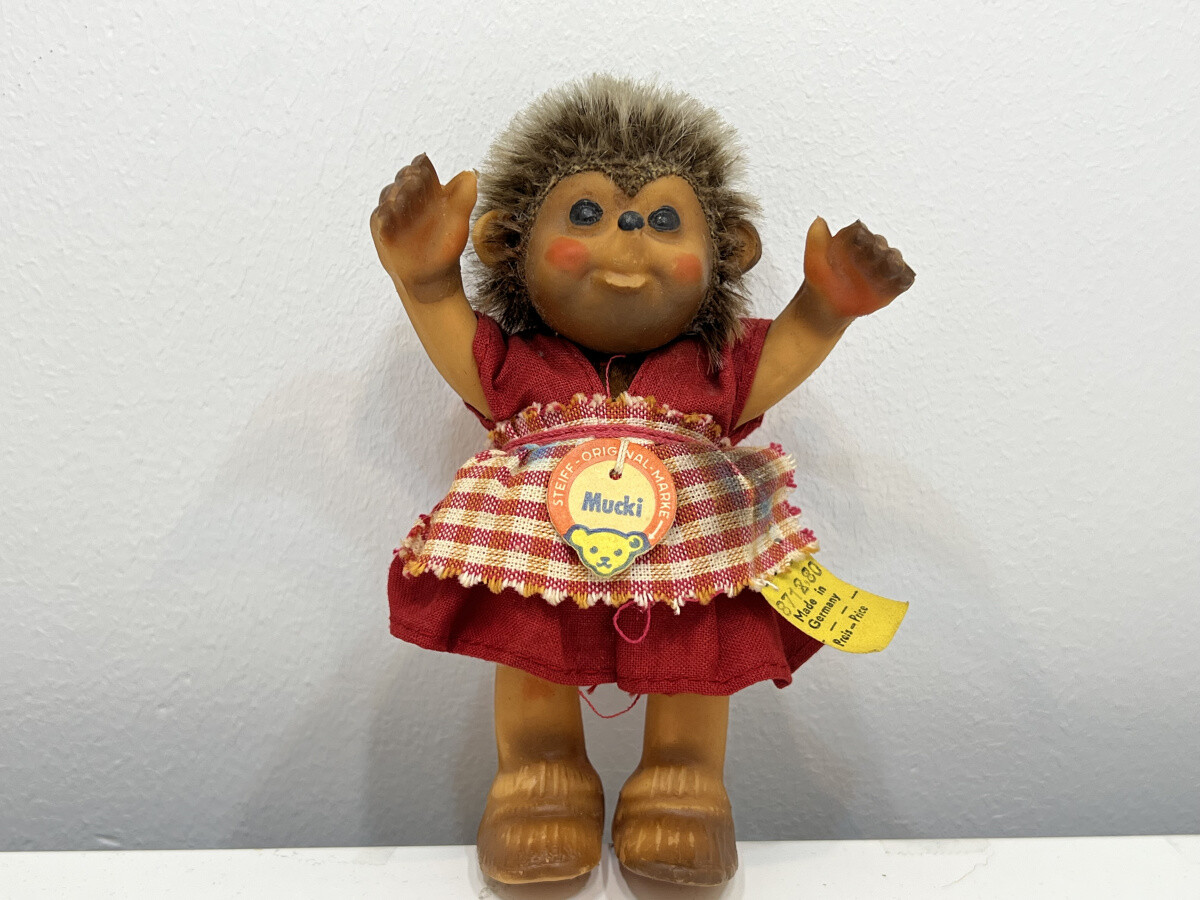 Figurine Animal Steiff - Hérisson Mucki 12 Cm - Occasion