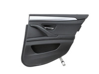 BMW 525d F10 13-17 Lim Türverkleidung Türpappe Rechts Hinten Dakota Leder Schwarz LCSW BMW 525d F10 13-17... Vorschau 1
