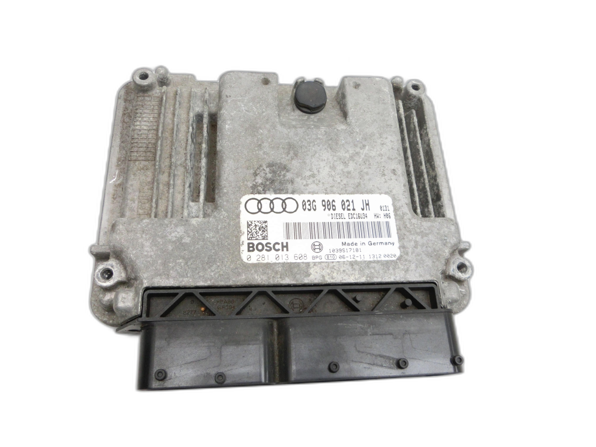 Audi A3 8P 04-08 TDI 2,0 103KW Steuergerät ECU für Motor Motorsteuergerät - Bild 1